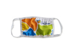 Elastic face masks with trim (with your print)